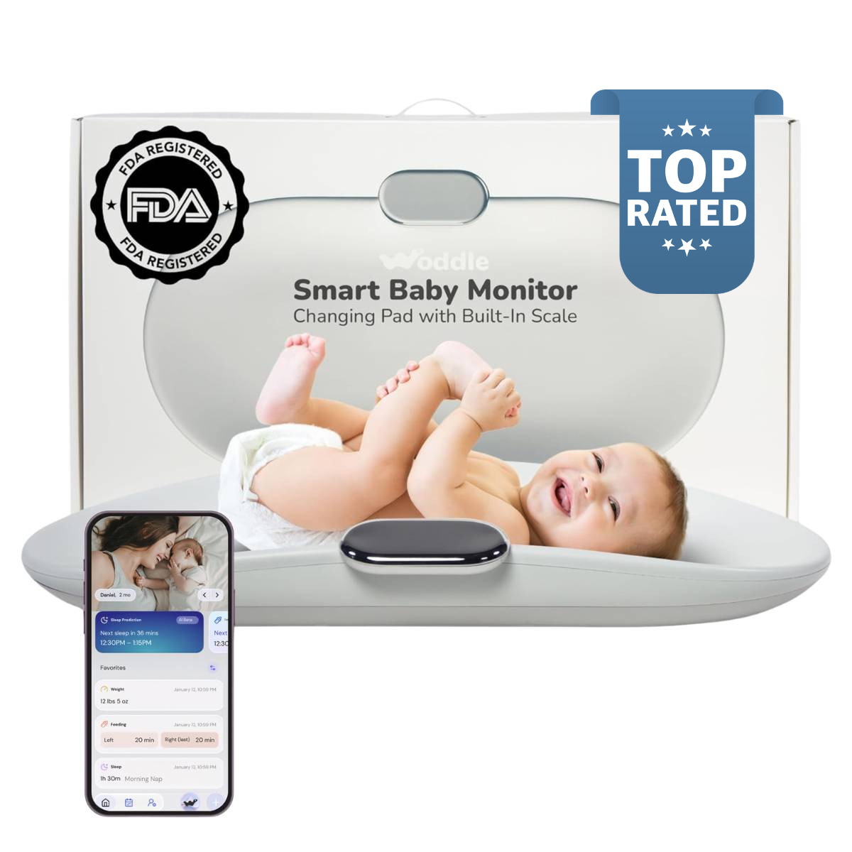 Woddle Smart Changing Pad