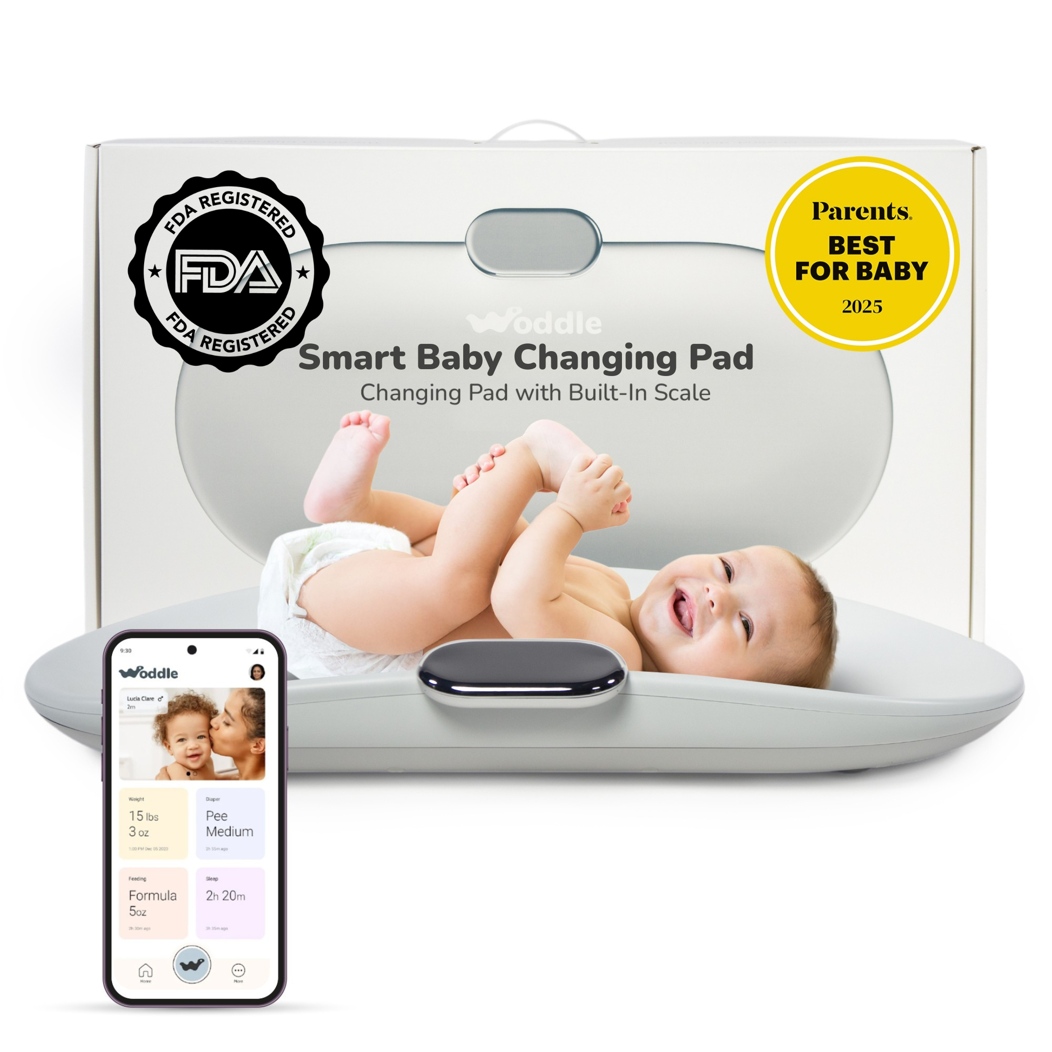 Woddle Smart Changing Pad